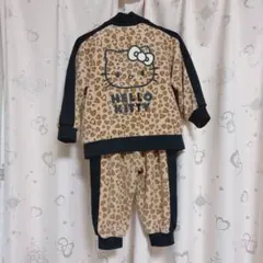 ハローキティ HELLOKITTY セットアップ 90 ヒョウ柄 キッズ