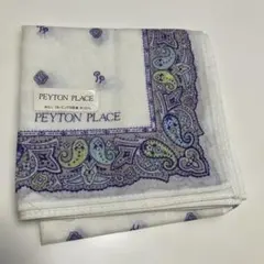 PEYTON PLACE ハンカチ ペイズリー柄のサムネイル