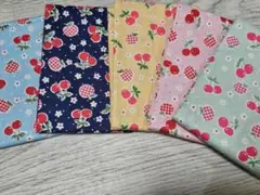 SALE✨かわいい♡カットクロス さくらんぼ&りんご 4枚アソート⑥♡