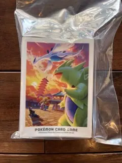 ポケモンカードゲーム デッキシールド　ジョウトの冒険ルギア&バンギラス