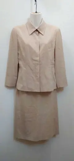 アナイ ジャケット×タイトスカートスーツ ベージュスーツ