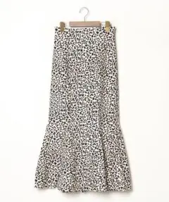 SLY レオパード柄　マーメイドスカート M