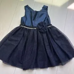 H&M ネイビー フォーマルドレス 2-3歳