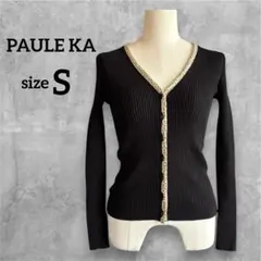 PAULE KA ポールカ カーディガン M 黒 【古着】【中古】【送料無料】 楽天市場】paule ka カーディガンの通販