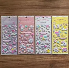 サンリオキャラクターシール4枚セット