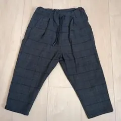 美品 THE SHOP TK チェック柄 長ズボン 100 暖かいパンツ