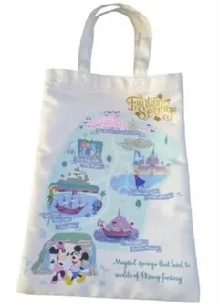 ディズニー　テーマポート ランダム トートバッグ　ファンタジースプリングス