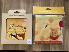 【新品・未開封】 TDL ディズニーランド プーさんミニタオル２枚セット