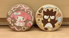 サンリオ　刺繍缶バッジ