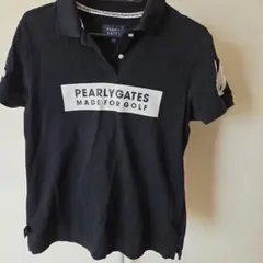 PEARLY GATES ポロシャツ ブラック サイズ1のサムネイル
