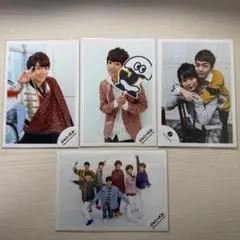 なにわ男子 Jr時代 公式写真セット 4枚