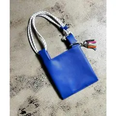 未使用☆チーク cheek code 2way shoulderブルー 青のサムネイル