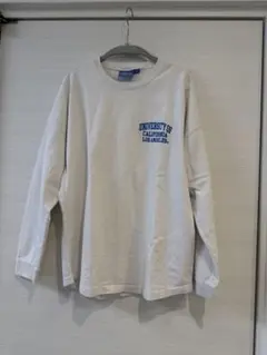 ムラサキスポーツ UCLA 長袖Tシャツ クリーム色 150