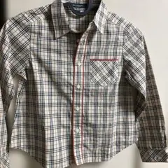 BURBERRY チェック柄 長袖シャツ 120