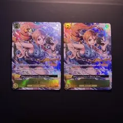 おナミ R パラレル 二枚セット ワンピースカード