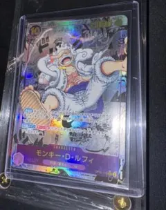 モンキー・D・ルフィ SP 3周年 記念 金背景 パラレル ニカ - メルカリ