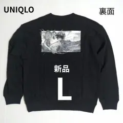 新品　ユニクロ　ドラゴンボールDAIMA スウェットシャツ　ブラック　L