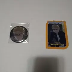 イオン　ハイキュー決戦前夜　缶バッチ&クリアステッカー　月島蛍