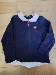 ミキハウス　ホットビスケッツ　長袖Tシャツ　セーター