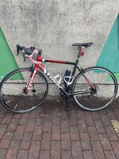 TREK ALPHA2.3 52cm レッド/ホワイト　アルミ TREK ALPHA2.3 52cm レッド/ホワイト アルミ - メルカリ