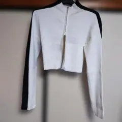 美品 Cico ダブルジップカーディガン
