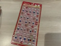 【正規品】ハローキティ 赤　ボンボンドロップミニシール