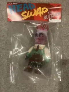 キムラトイ HEAD SWAP X BUTCHER GID 蓄光 3体セット - メルカリ