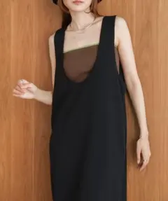前後2WAYストレートジャンパースカート bab