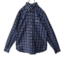 【FRED PERRY】LS ボタンダウンシャツ チェック柄 JAPAN FIT