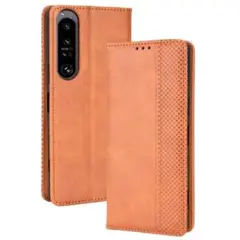 Xperia 1 IV 手帳型ケース ビンテージ 手帳型ケース 手帳型カバー