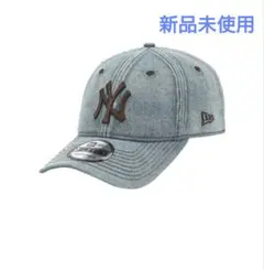 新品未使用 ニューエラ MLB ニューヨーク ヤンキース デニム キャップ