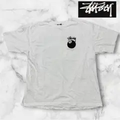 【大人気】ステューシー Tシャツ エイトボール メキシコ製 ホワイト XL相当のサムネイル