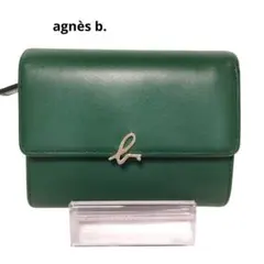 アニエスb.グリーン 三つ折り財布 美品 2026年最新】Agnes b カラー：グリーン系 レディース 三つ折り財布の