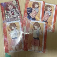 学マスカードダス　花海佑芽　プリズム、ノーマルぱしゃこれ まとめ売り