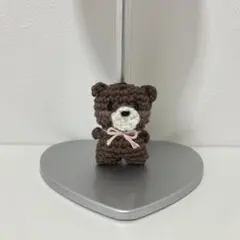 ハンドメイド くまさんのあみぐるみ
