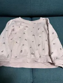 花柄トレーナー 110サイズ ピンク