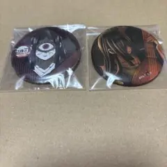 鬼滅の刃　鳴女　缶バッジ　2点セット