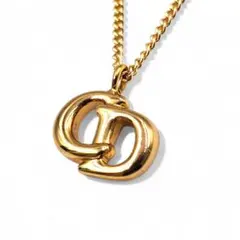 美品　オールドディオール　ヴィンテージネックレス　CDロゴ