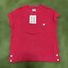 daddy oh daddy 赤いハートマーク付きTシャツ 120サイズ