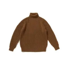 FELT YARN TURTLE SWEATER(DUNE)