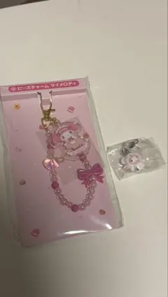 サンリオ マイメロ めじるしアクセサリー ビーズチャーム