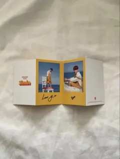 BTS『Butter』 FOLDED MESSAGE CARD ジミン