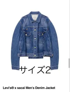 新品Levi's x sacai Men's Denim Jacket 2