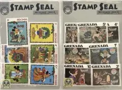 ディズニー スタンプシールセット [開封済]