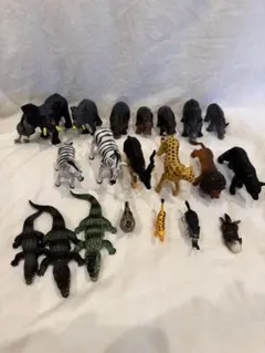 動物フィギュア まとめ売り セット21体