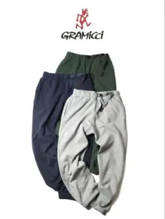 Gramicci スエットスウェット ヘビーウェイト FOREST GREEN