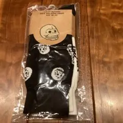 チープマンデー（CHEAP MONDAY）ロゴ入りスカル柄靴下2足セットのサムネイル