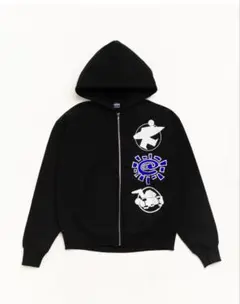 Stussy x Always ジップアップパーカー - メルカリ