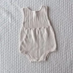 ノースリーブロンパース
