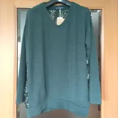 【タグ付未使用】RIMLAND リムランド 花柄 Vネック カットソー トップス